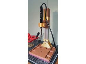 Vertical Heat Insert Press 3D model