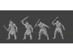 Chicken Pox Walkers 3D model