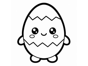 Egg Cookie Cutter 3D model