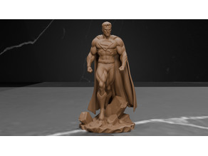 Superman Figurine - DC Comics 3D model
