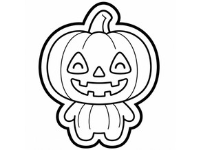 Jack O Lantern Cookie Cutter 3D model