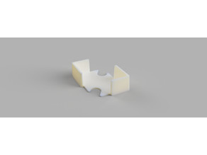 Interlocking card tray 3D model