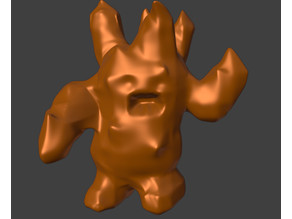Brimstone fire demon imp 3D model