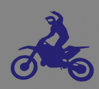 Moto topper 3D model