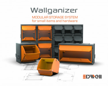 Organizer for small items Wallganizer 3D model
