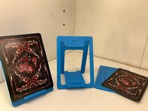 Folding Card Stand 3D model