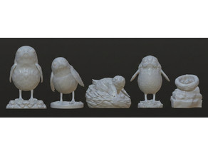 Porg Flock Set 3D model