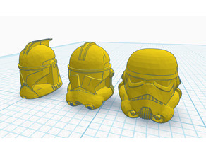 Clone Trooper helmet 3D model