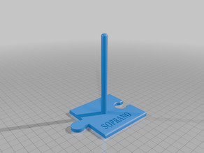 Recorder Stand Middle Soprano 3D model