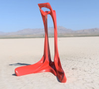 Proteus Headphone Stand 3D model