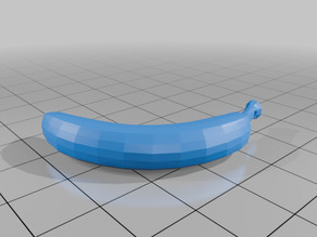 Banana Keychain 3D model
