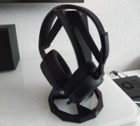 Headset Stand Tech 3D model