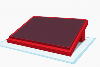 BASIC LAPTOP STAND V.1 3D model