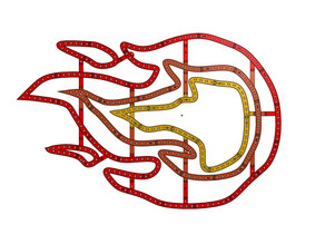 Flame - Large for Seeds 3D model