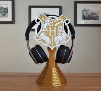 Harry Potter Echo Dot Headphone Stand 3D model