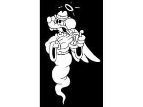 Jack Pepper stencil 3D model
