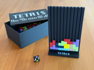 Tetris lego 3D model