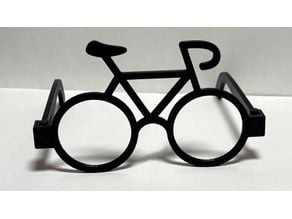 Cycling glasses 3D model