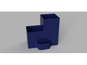 PSRL - Desk Organizer 3D model