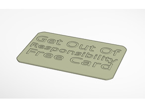 Funny Wallet Cards 3D model