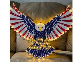 USA 250 Eagle 3D model