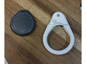 round NFC tag case 3D model