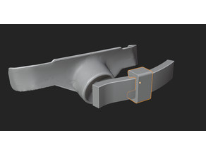 AMP Arm Shim 3D model