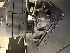 Controlled atmosphere chamber for microscope slide 3D model