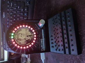 Turing Ring on Enigma machine 3D model