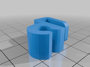Barrier hook 3D model