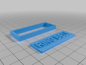 Ring Bell sign 3D model