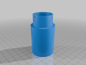 DEKO grinding machine adapter 3D model