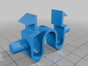 Flask latch 3D model