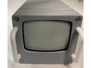 5" crt remix 3D model