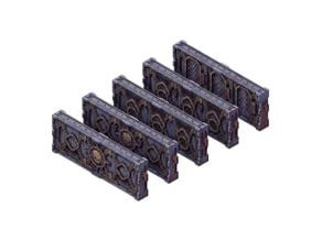 MDF ITD STL - Long Wall 3D model