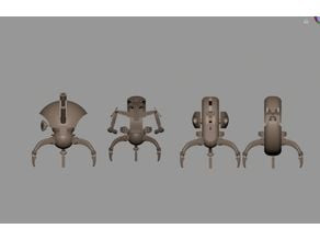 Droideka Miniatures 3D model