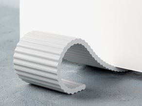 Ribbed Door Stopper 3D model
