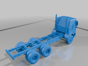 Ho & N Scale Mack Mb 3D model