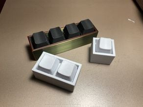 Keyboard fidgets 3D model