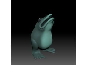 The Armless Frog 3D model