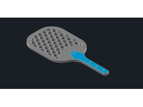 PickleBall Paddle 3D model