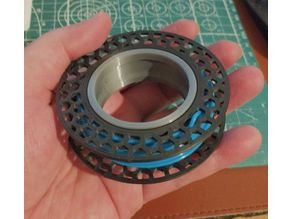 Small tiny mini spool for leftover filament 3D model
