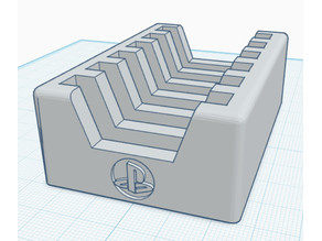 PS2 Memory Card holder X6 3D model