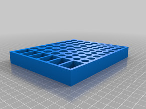 Batteries holder 3D model
