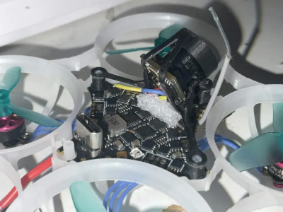 Tinywhoop fc mounting solution 3D model