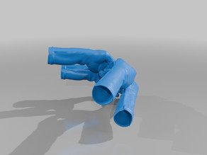 helping hands 3D model