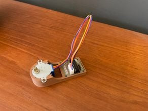 Stepper Motor and Driver Bumper Case 3D model