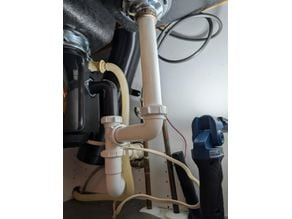 Kitchen sink sprayer chute 3D model