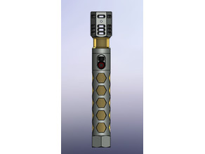 S.A.B.E.R. Hex Hilt 3D model
