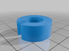Cab printer label spacer 3D model
